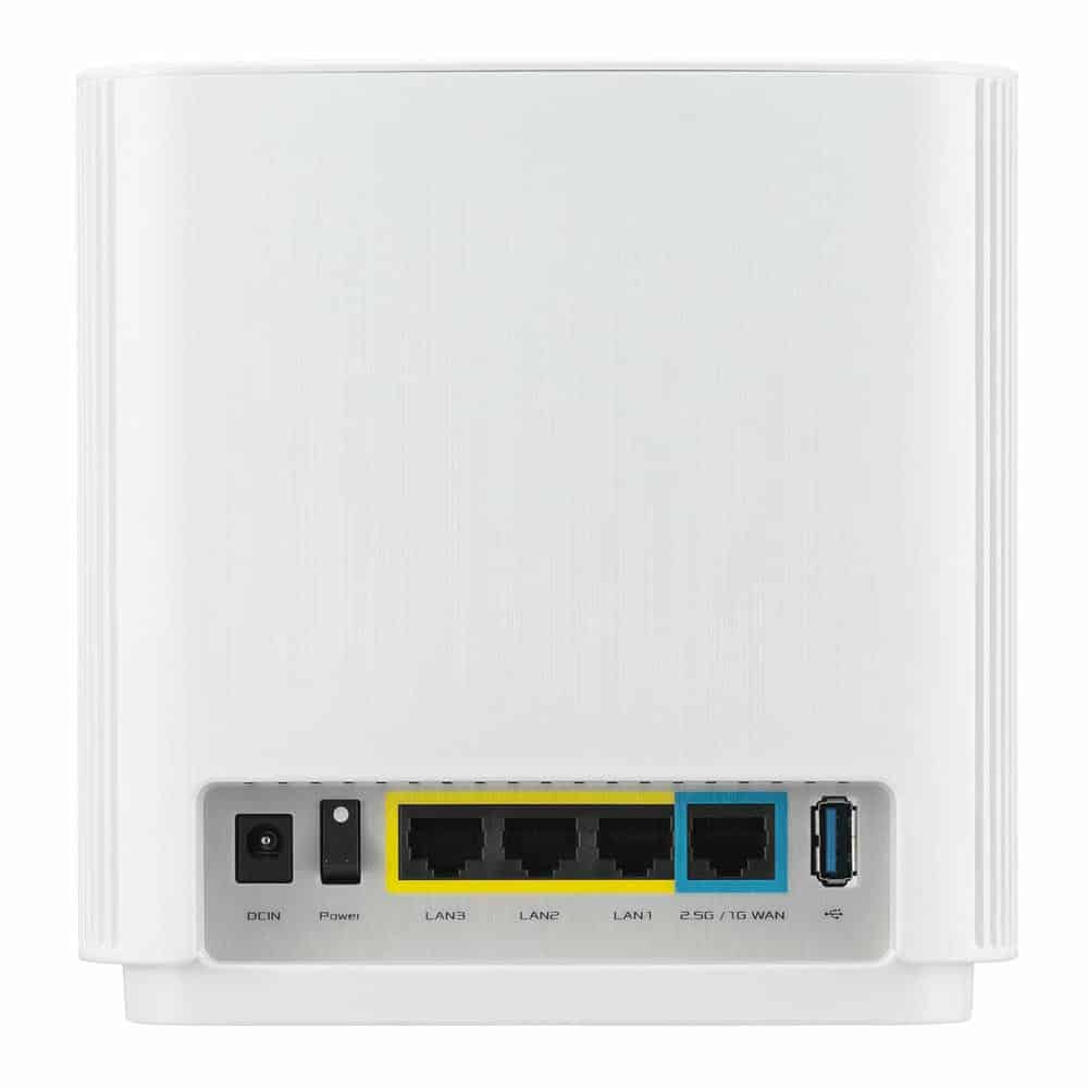 (image for) ASUS ZenWiFi XT9 AiMesh AX7800 WiFi 6 2 Pack White
